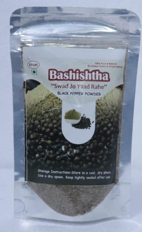 BLACK PEEPAR POWDER BASHISTHA BLACK PEPPER ( GOLKI ) POWDER - 80g